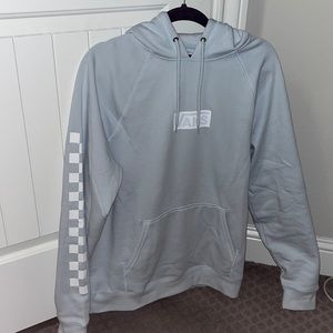 vans light blue hoodie